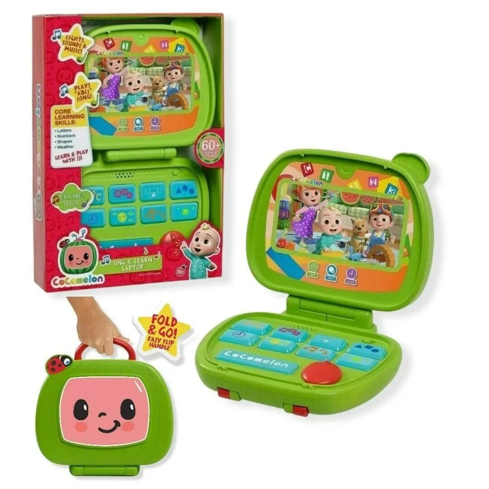 Cocomelon Laptop Toy Sing and Learn Kids Brand New Factory Sealed